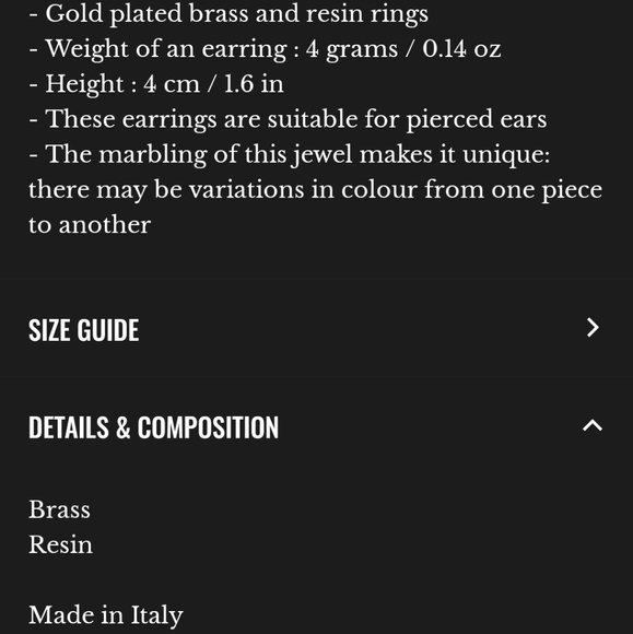 Sezane Alix Hoop Earrings - Picture 6 of 6